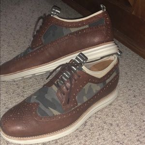 Cole Haan Men’s LunarGrand Neoprene Wingtip Oxford